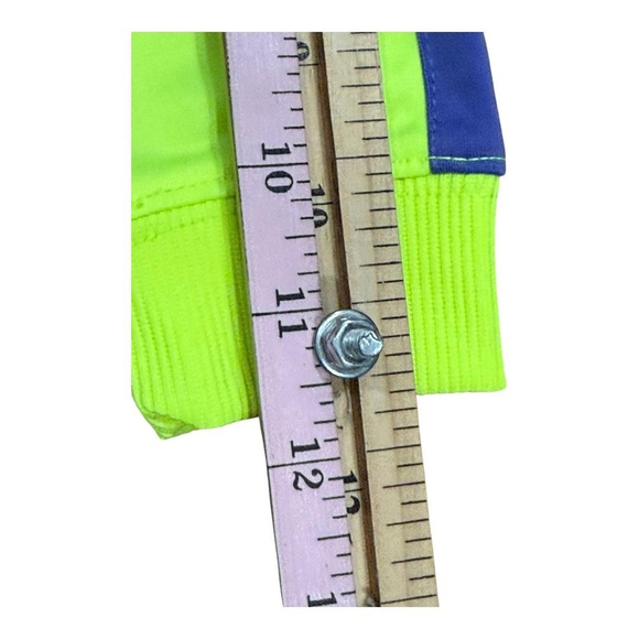 Nike Track Suit Set Toddler 18M Neon Green Purple Full Zip Jacket Pants 2 Piece - Picture 11 of 14